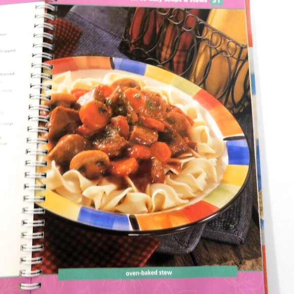 Favorite Brand Name Fix It Quick with a Mix Cookbook 2007 Hardcover Spiral - Picture 7 of 8